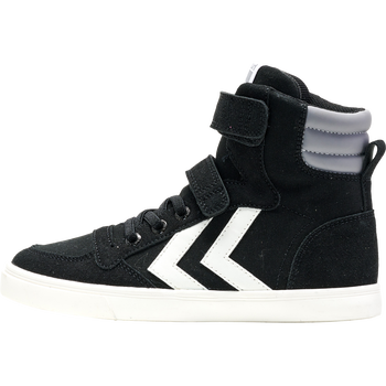 Hummel Unisex Adults Slimmer Stadil Mono Oiled High Hi-Top Sneakers Hummel Unisex Adults Slimmer Stadil Mono Oiled High Hi-Top Sneakers